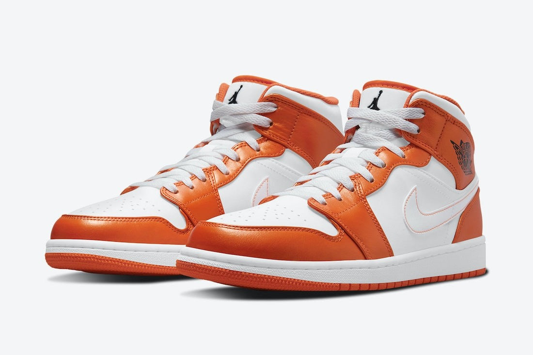 Jordan 1 Mid "metallic Orange"