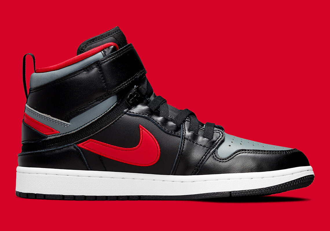 Jordan 1 High Flyease "Black Red Grey"