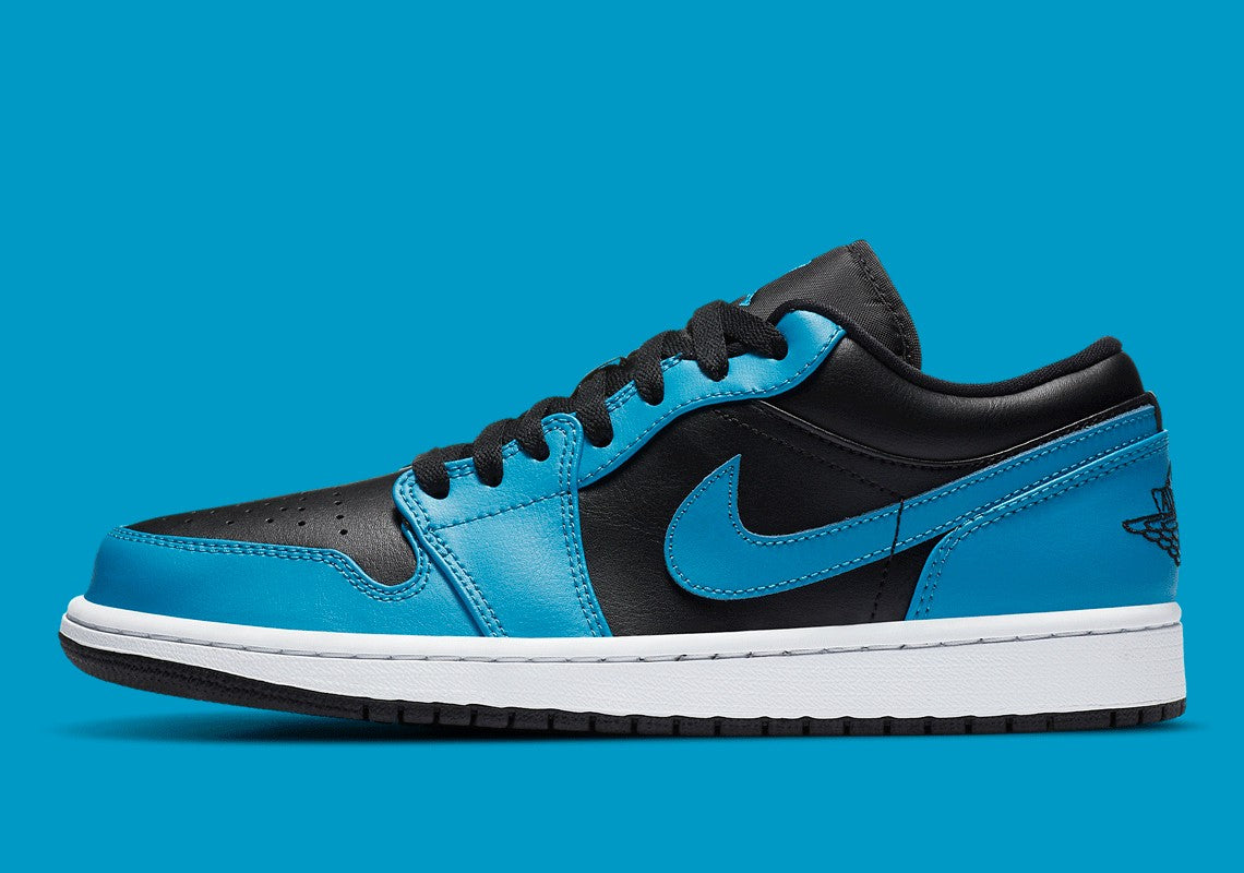 Jordan 1 Low "Laser Blue Black"