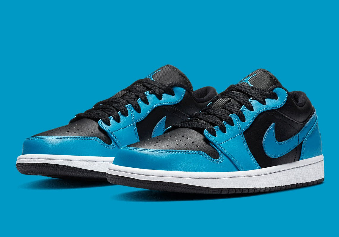 Jordan 1 Low "Laser Blue Black"