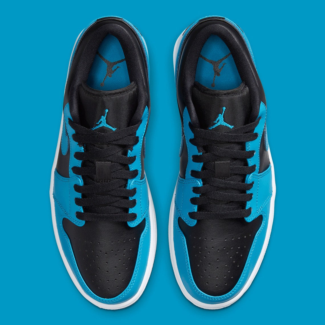 Jordan 1 Low "Laser Blue Black"