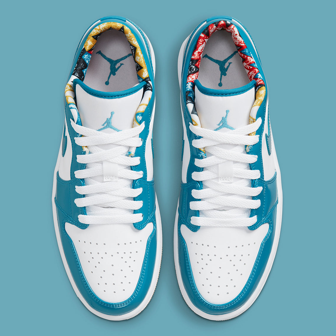 Jordan 1 Low "Barcelona Cyber Teal"