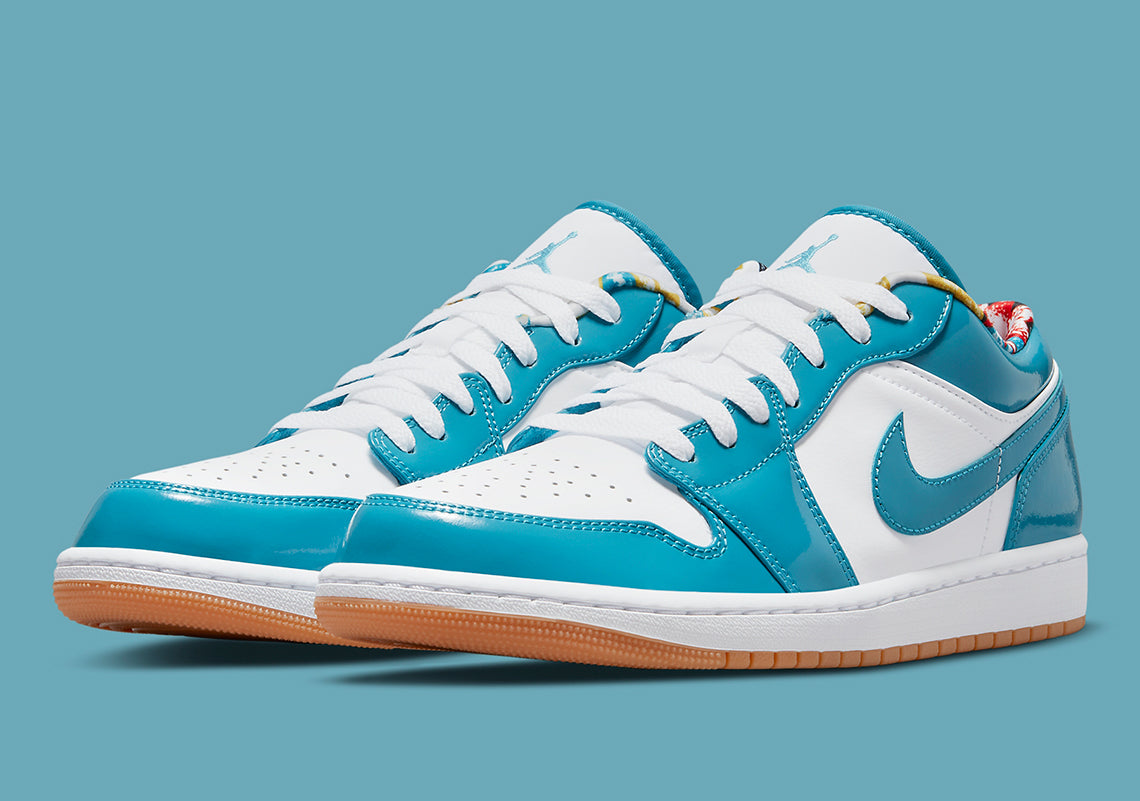 Jordan 1 Low "Barcelona Cyber Teal"
