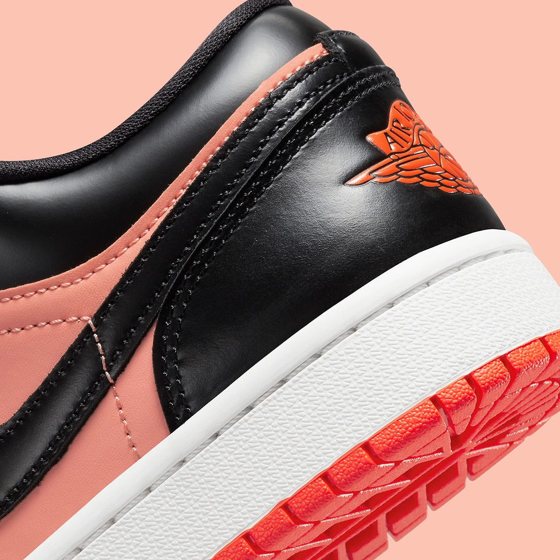 Jordan 1 Low "Orange Black" (W)
