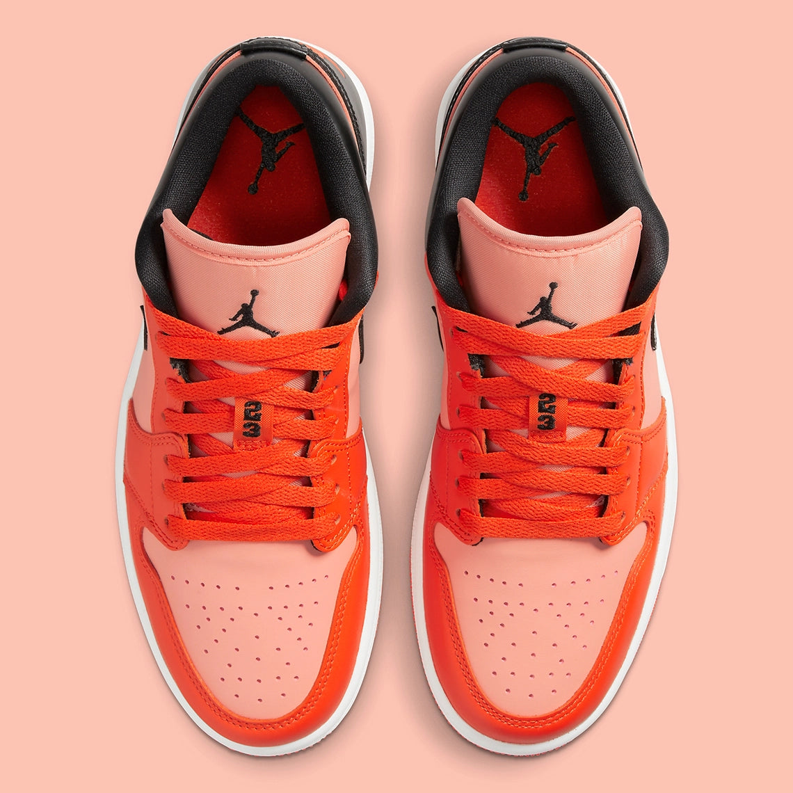 Jordan 1 Low "Orange Black" (W)
