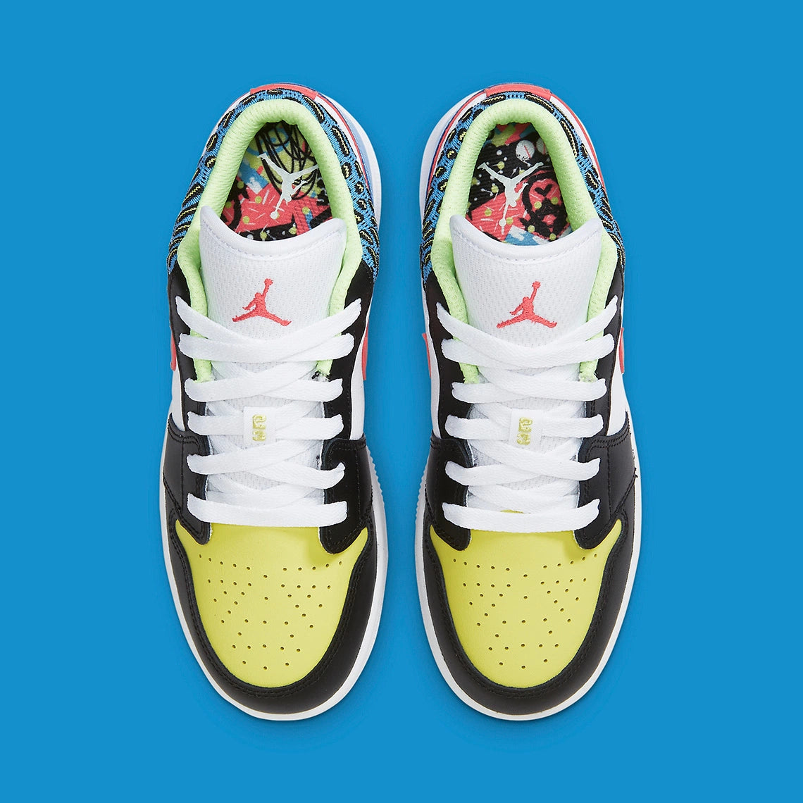 Jordan 1 Low "Funky Patterns"