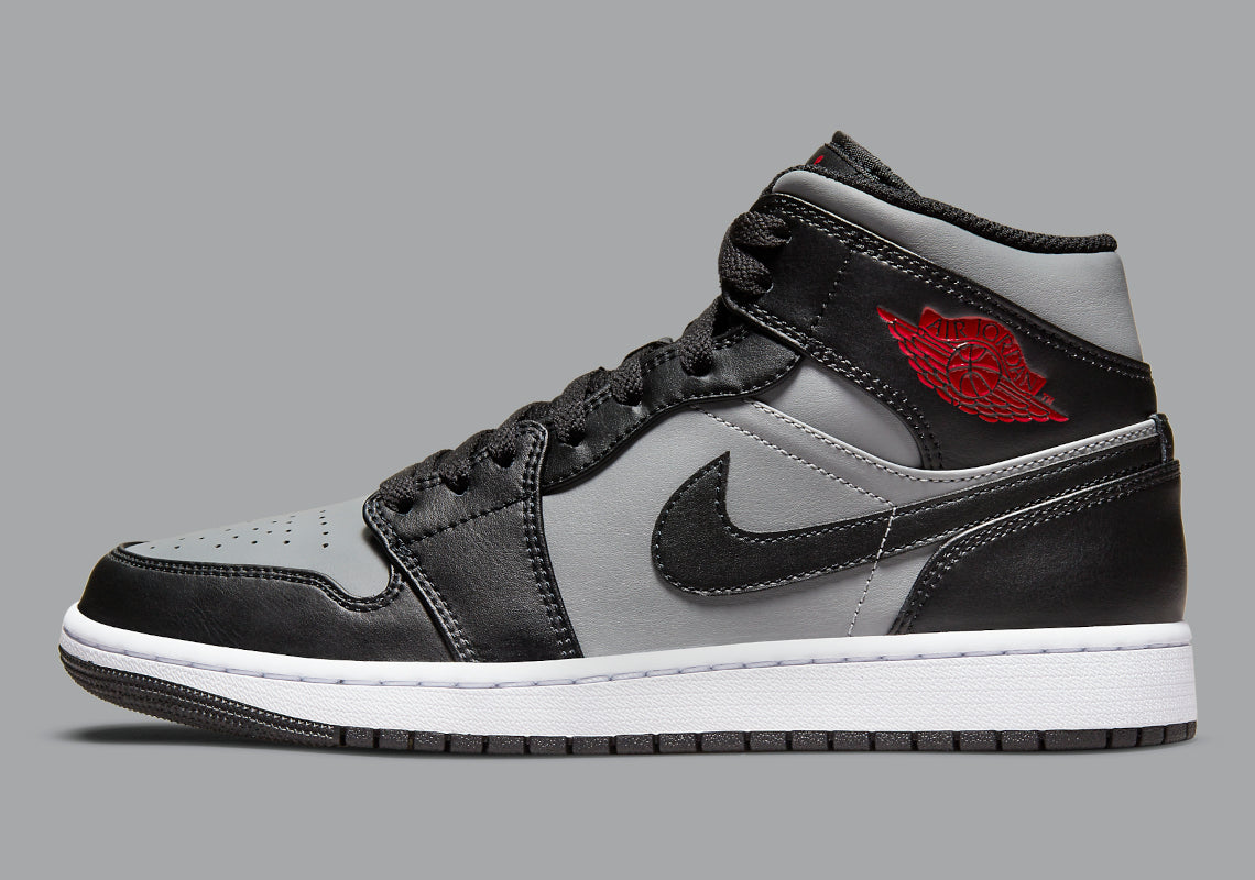 Jordan 1 Mid "Shadow Red"
