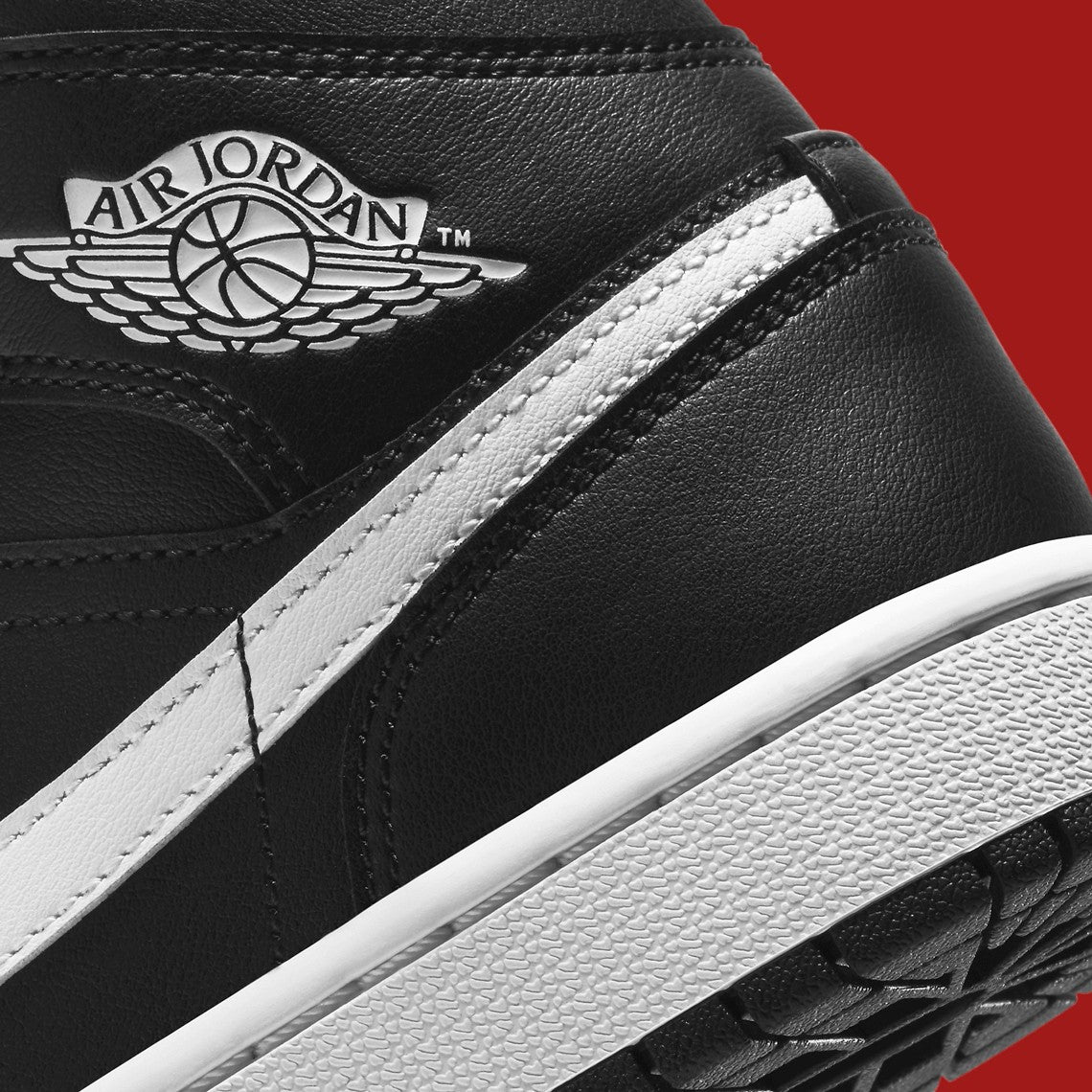 Jordan 1 Mid "Black And White" (Ying-Yang) (W)