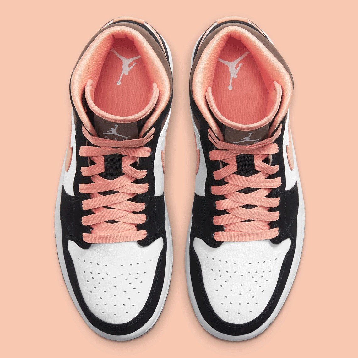 Jordan 1 Mid "Peach Mocha" (W)