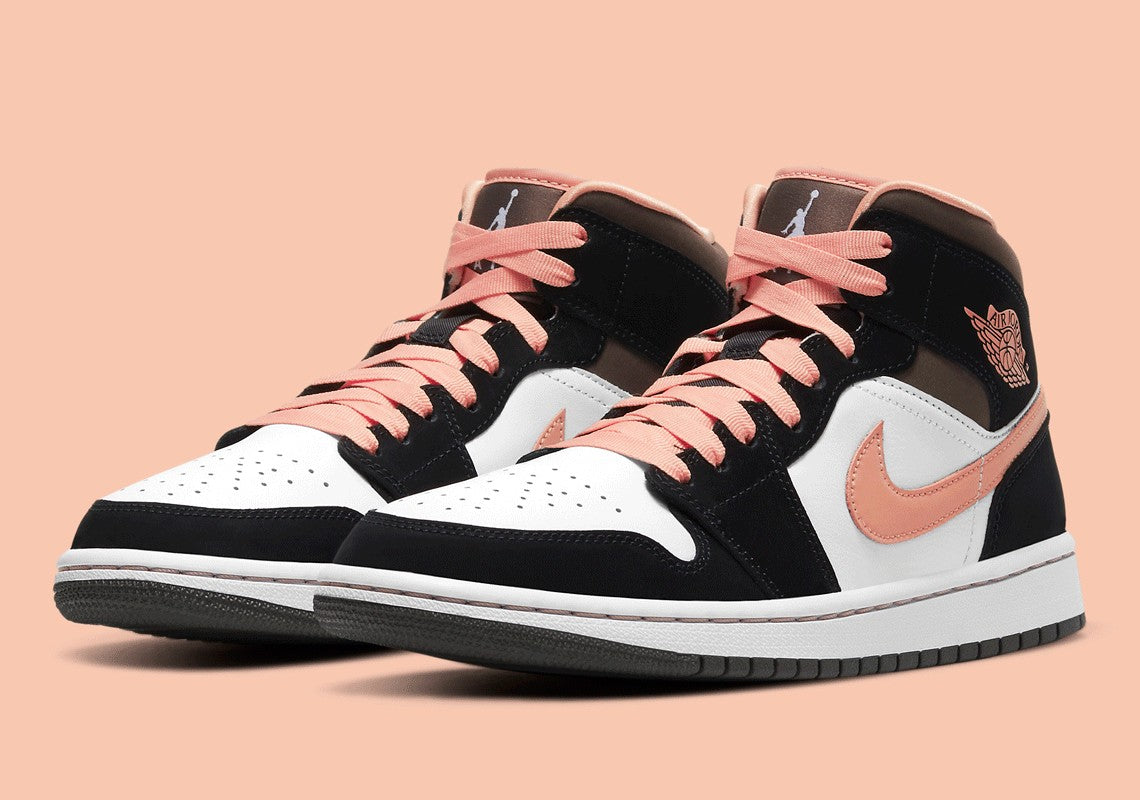 Jordan 1 Mid "Peach Mocha" (W)