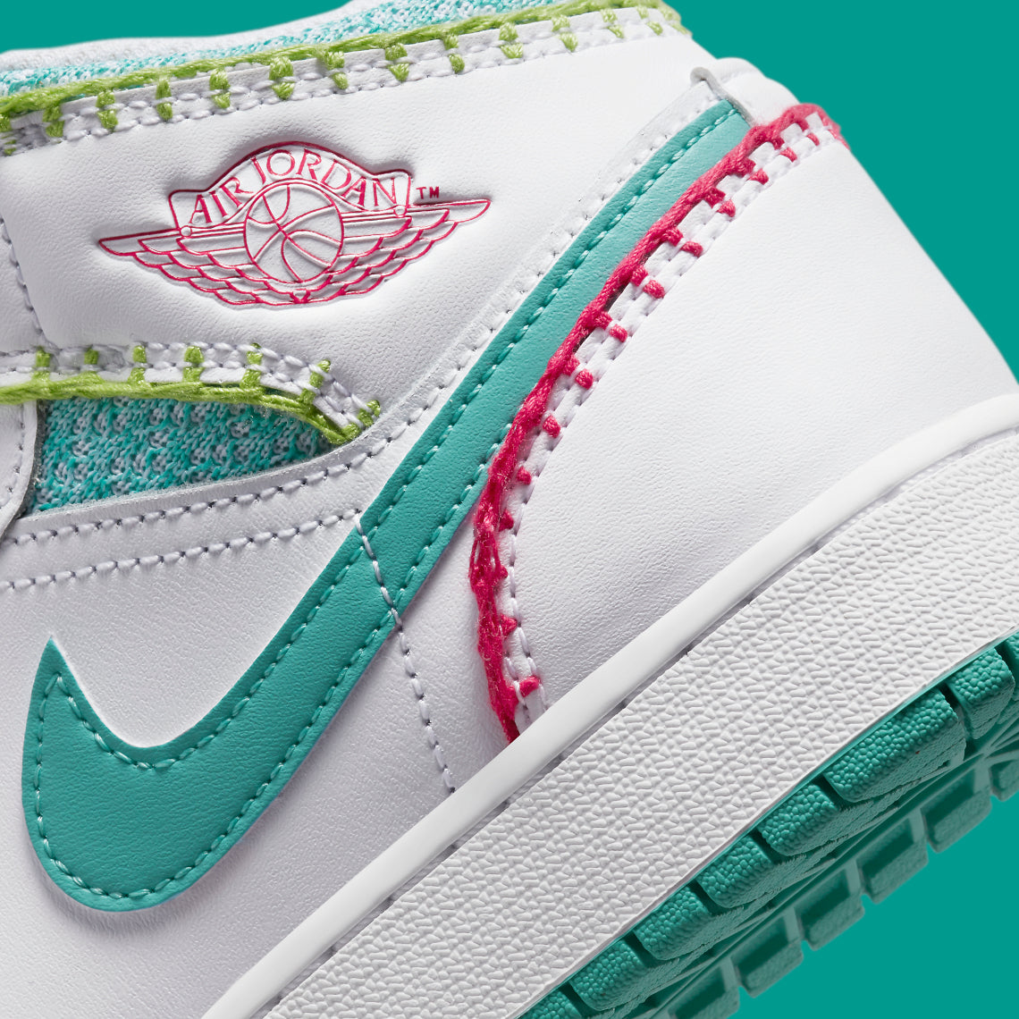 Jordan 1 Mid "Multi Knit"