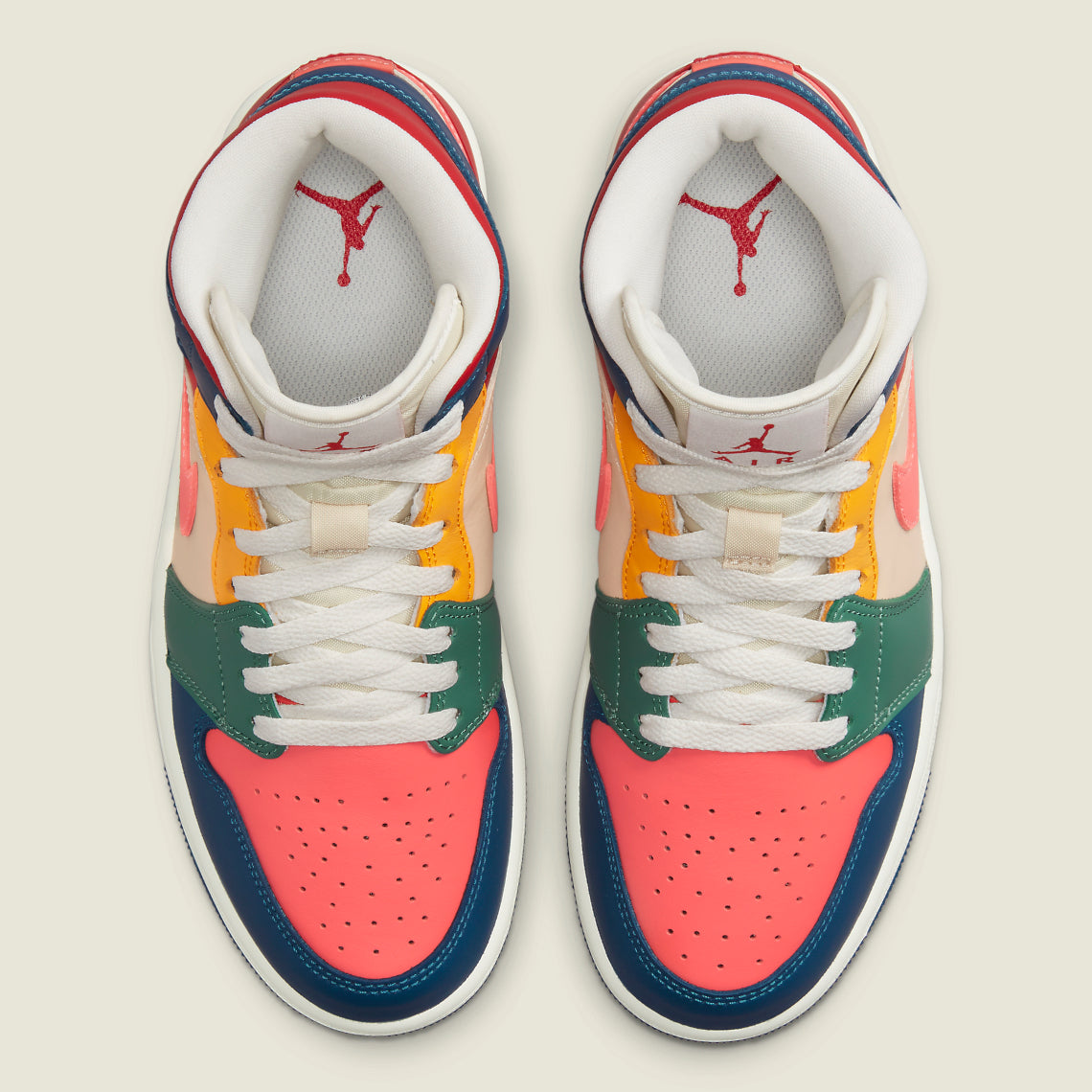 Jordan 1 Mid "Multi-color" (2022) (W)