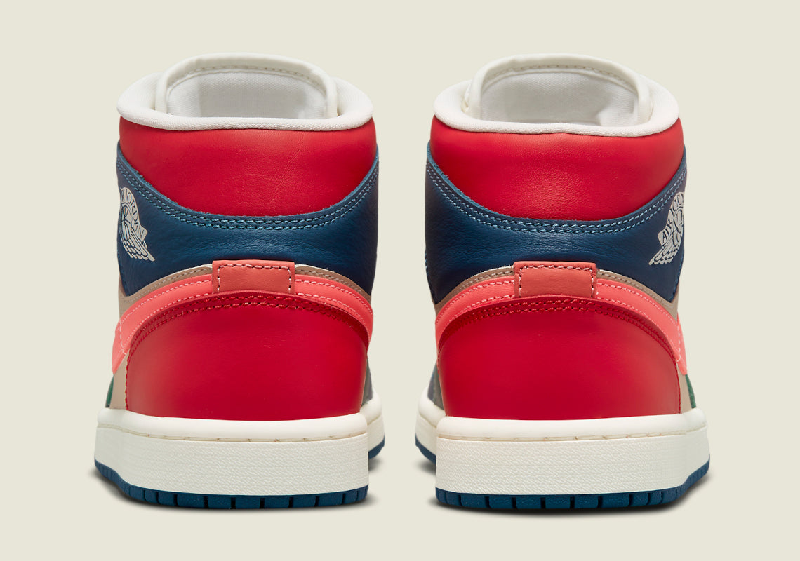Jordan 1 Mid "Multi-color" (2022) (W)