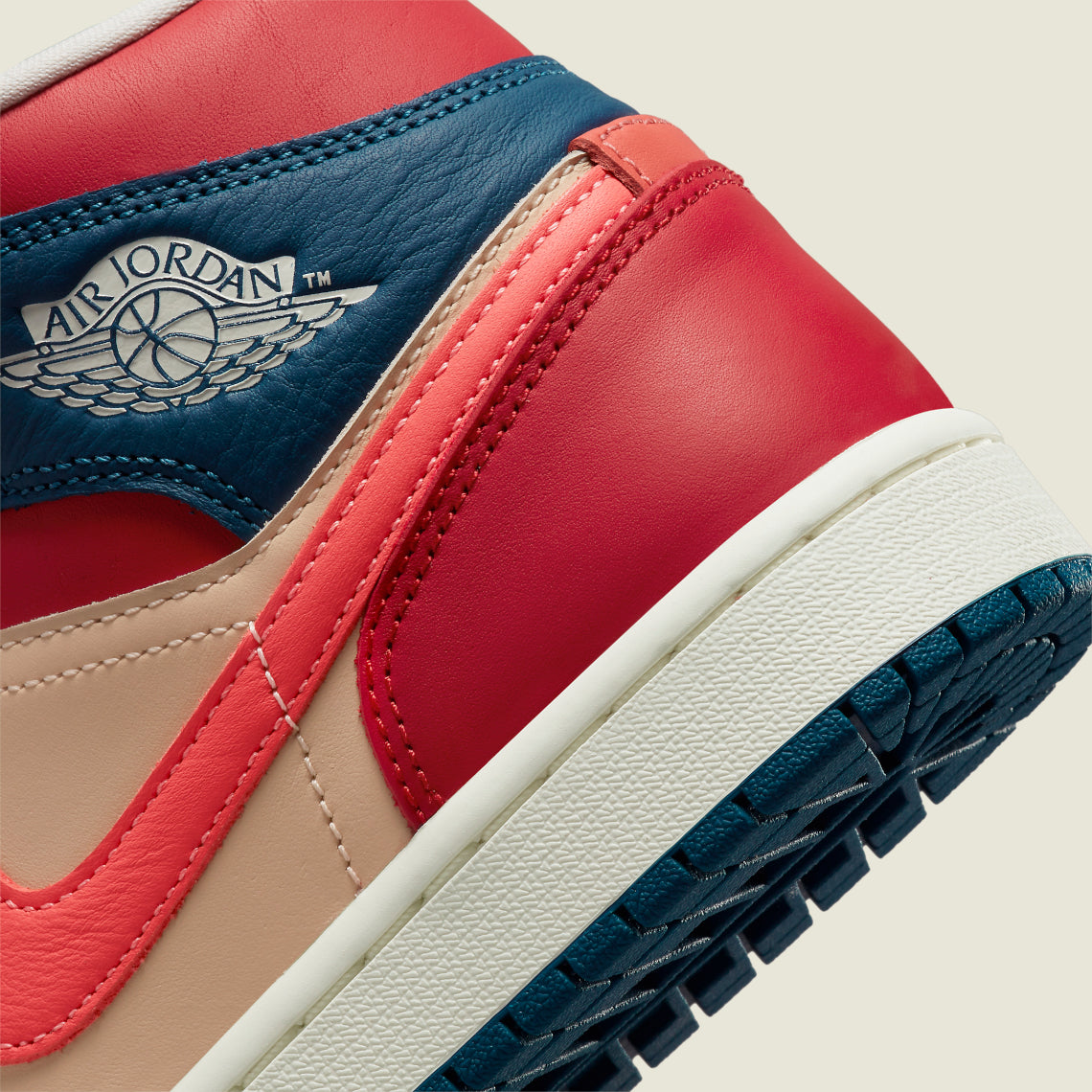 Jordan 1 Mid "Multi-color" (2022) (W)