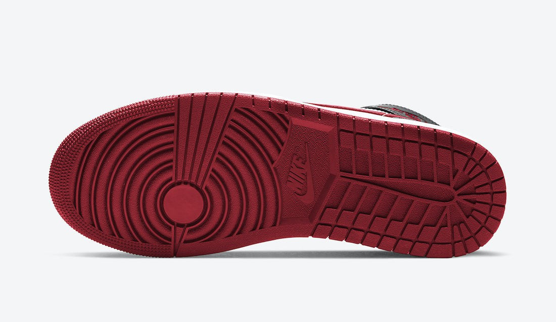 Jordan 1 Mid "Metallic Red"