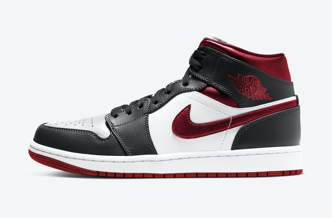 Jordan 1 Mid "Metallic Red"
