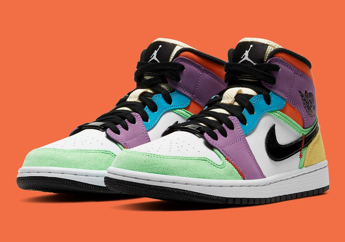 Jordan 1 Mid "Multicolor" (W)