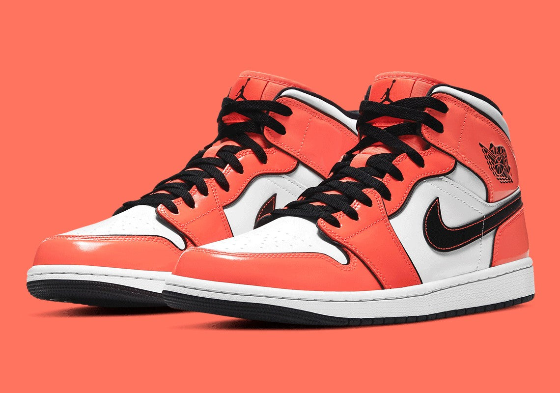 Jordan 1 Mid "Turf Orange"