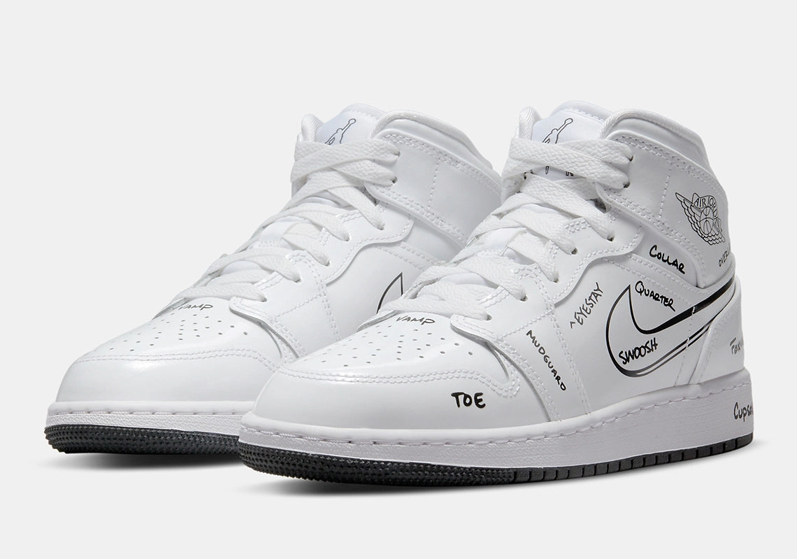 Jordan 1 Mid "Schematic"