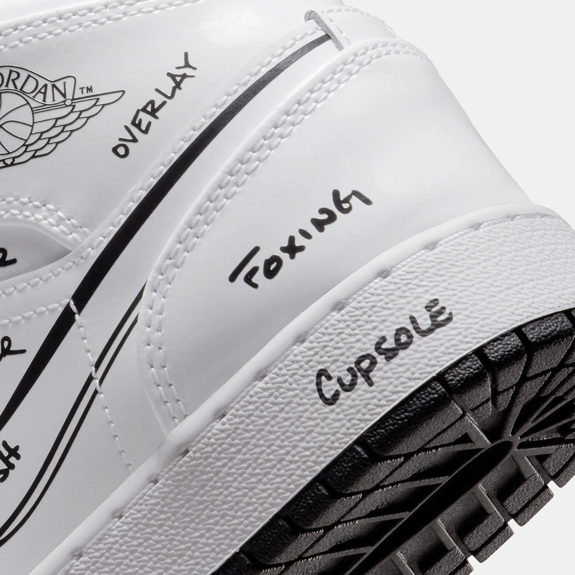 Jordan 1 Mid "Schematic"