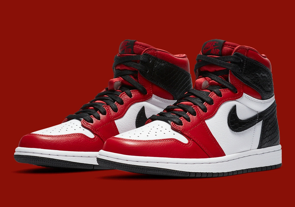 Jordan 1 High "Satin Snake Chicago" (W)