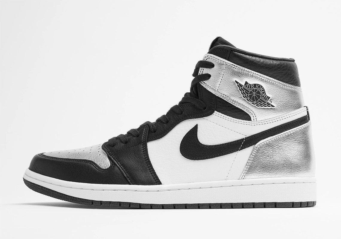 Jordan 1 High Retro "Silver Toe" (W)