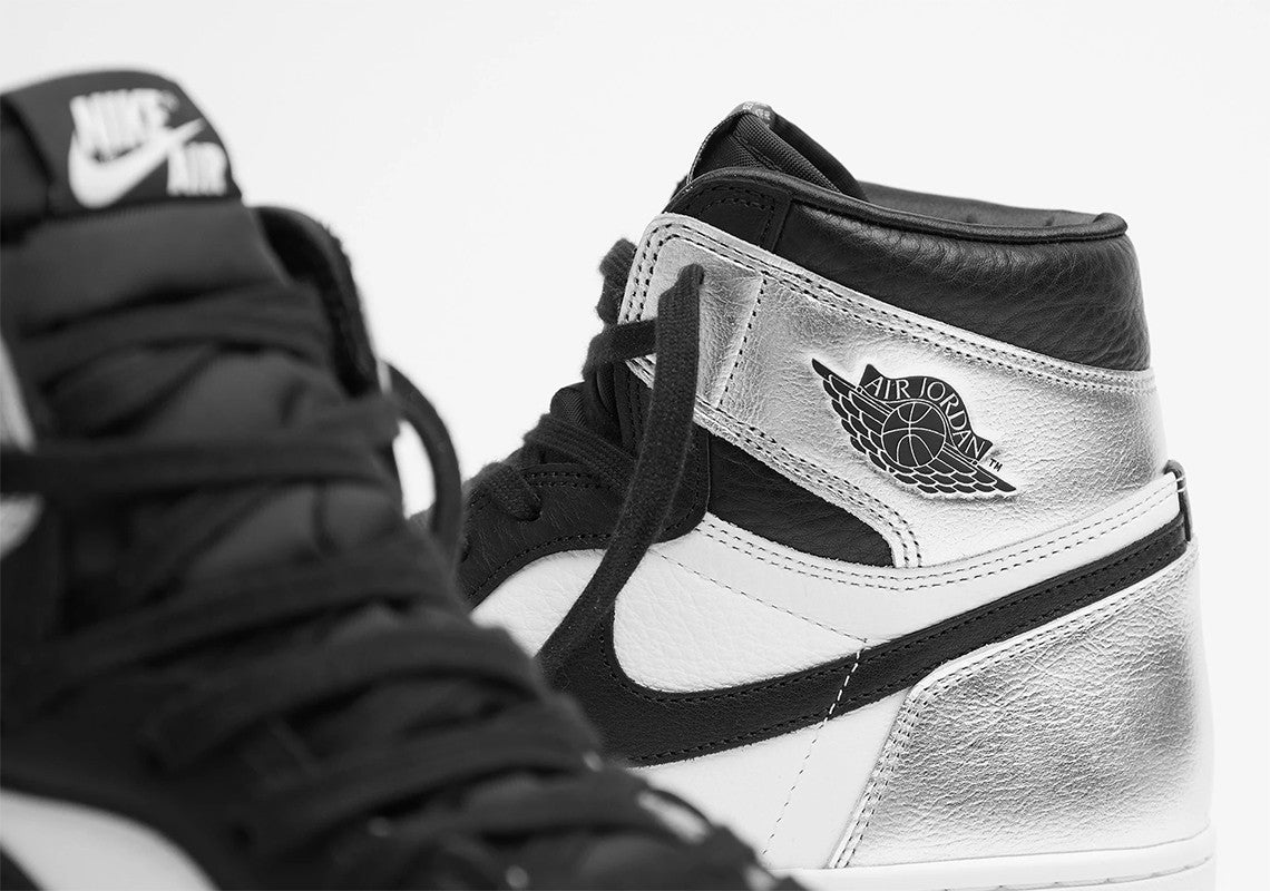 Jordan 1 High Retro "Silver Toe" (W)