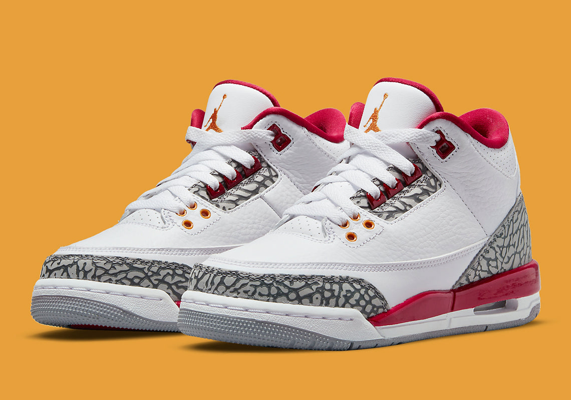 Jordan 3 Retro "Cardinal"