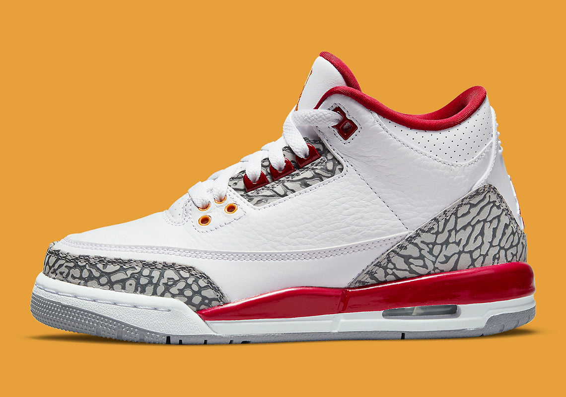 Jordan 3 Retro "Cardinal"