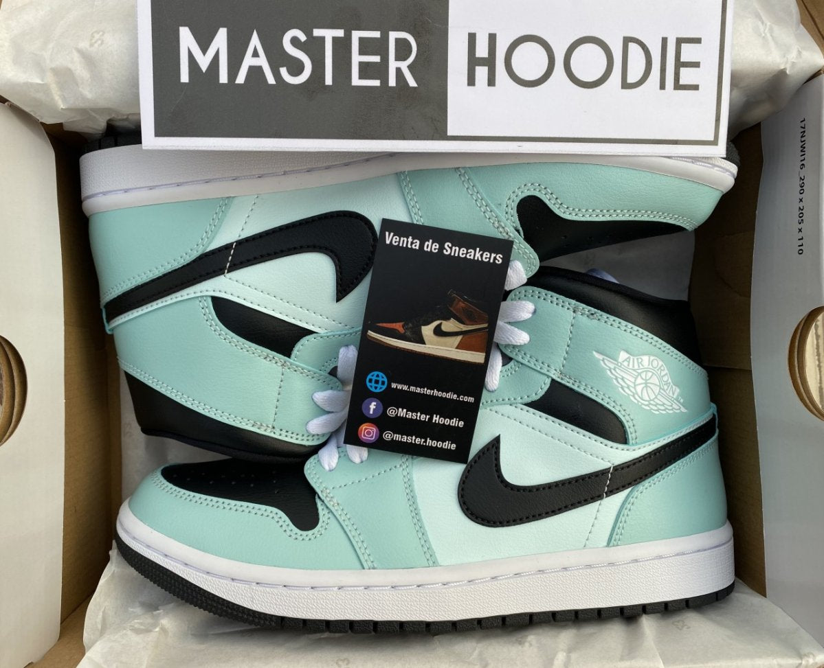 Jordan 1 Mid "Aqua Blue Tint" (W)