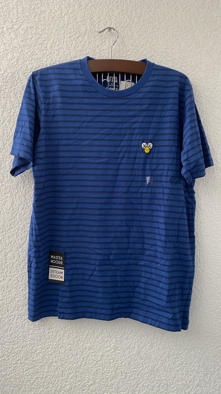 Playera KAWS X Uniqlo (Blue stripes)