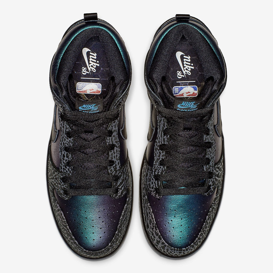 Nike SB Dunk High "Black Sheep Hornet"