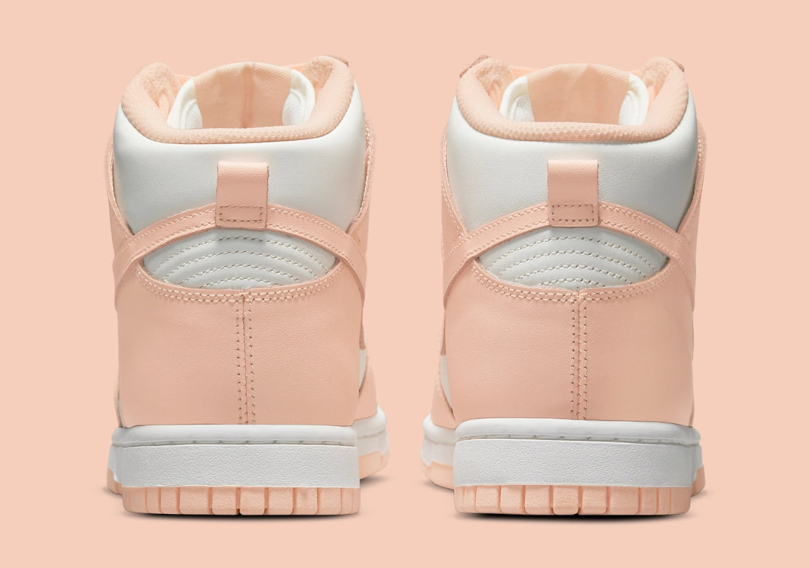 Nike Dunk High "Sail Crimson Tint" (W)