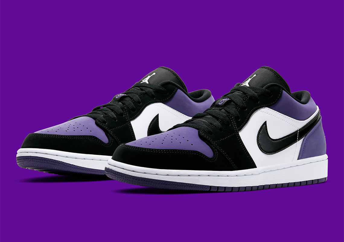 Jordan 1 Low "Court Purple"