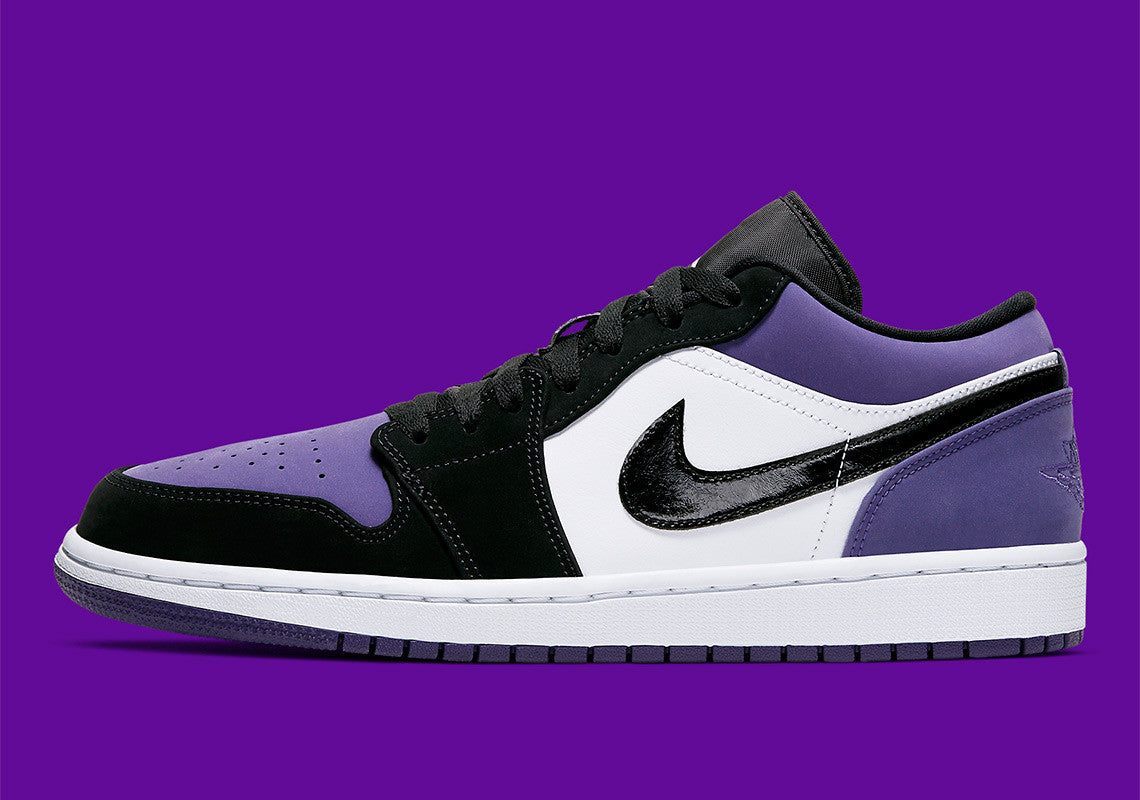 Jordan 1 Low "Court Purple"