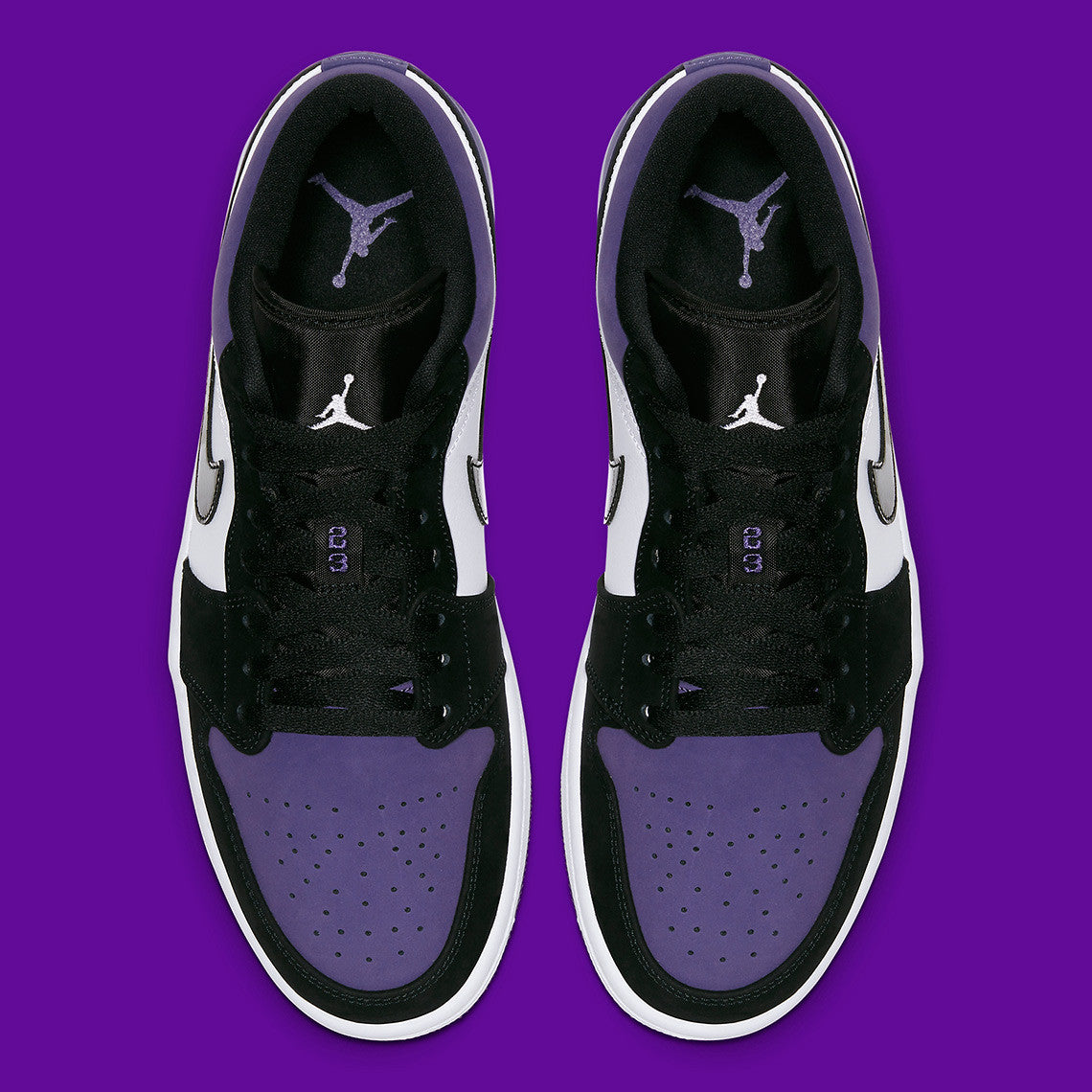 Jordan 1 Low "Court Purple"