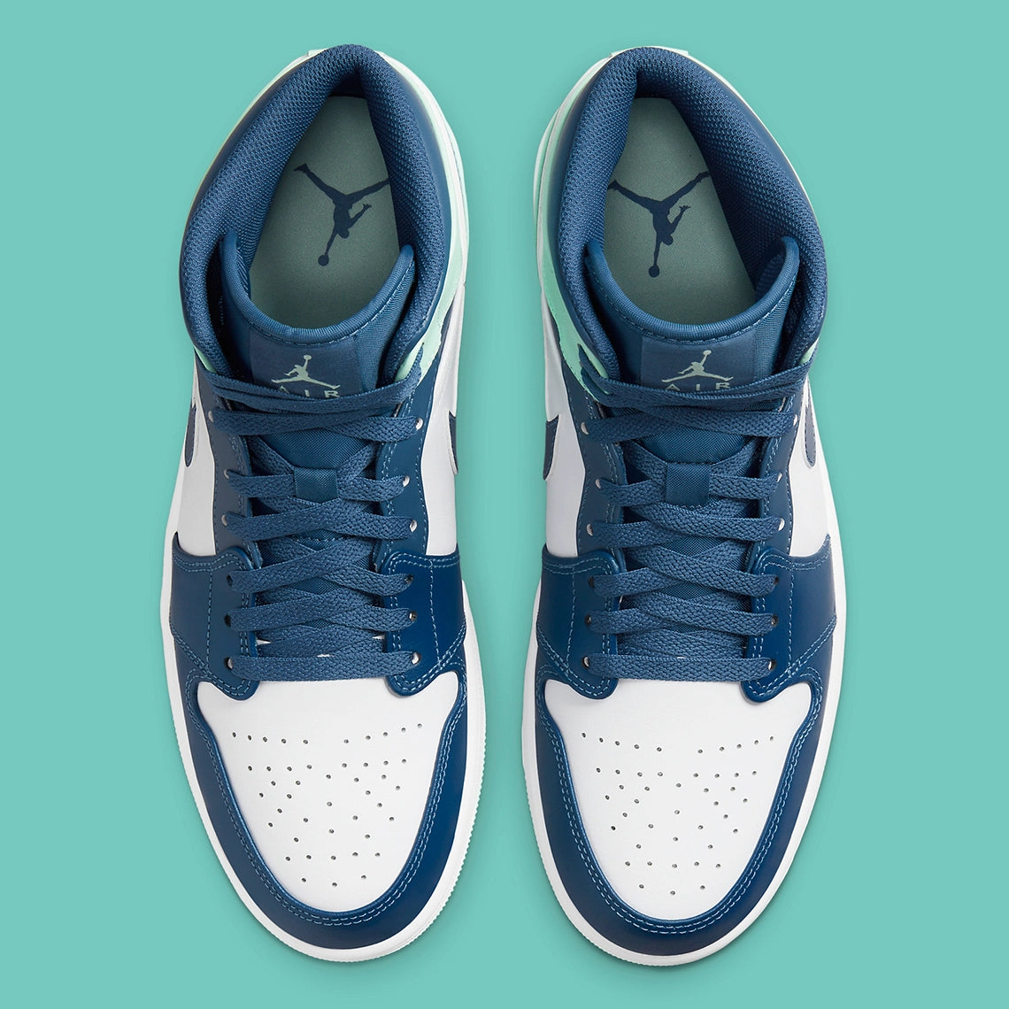 Jordan 1 Mid "Blue Mint"