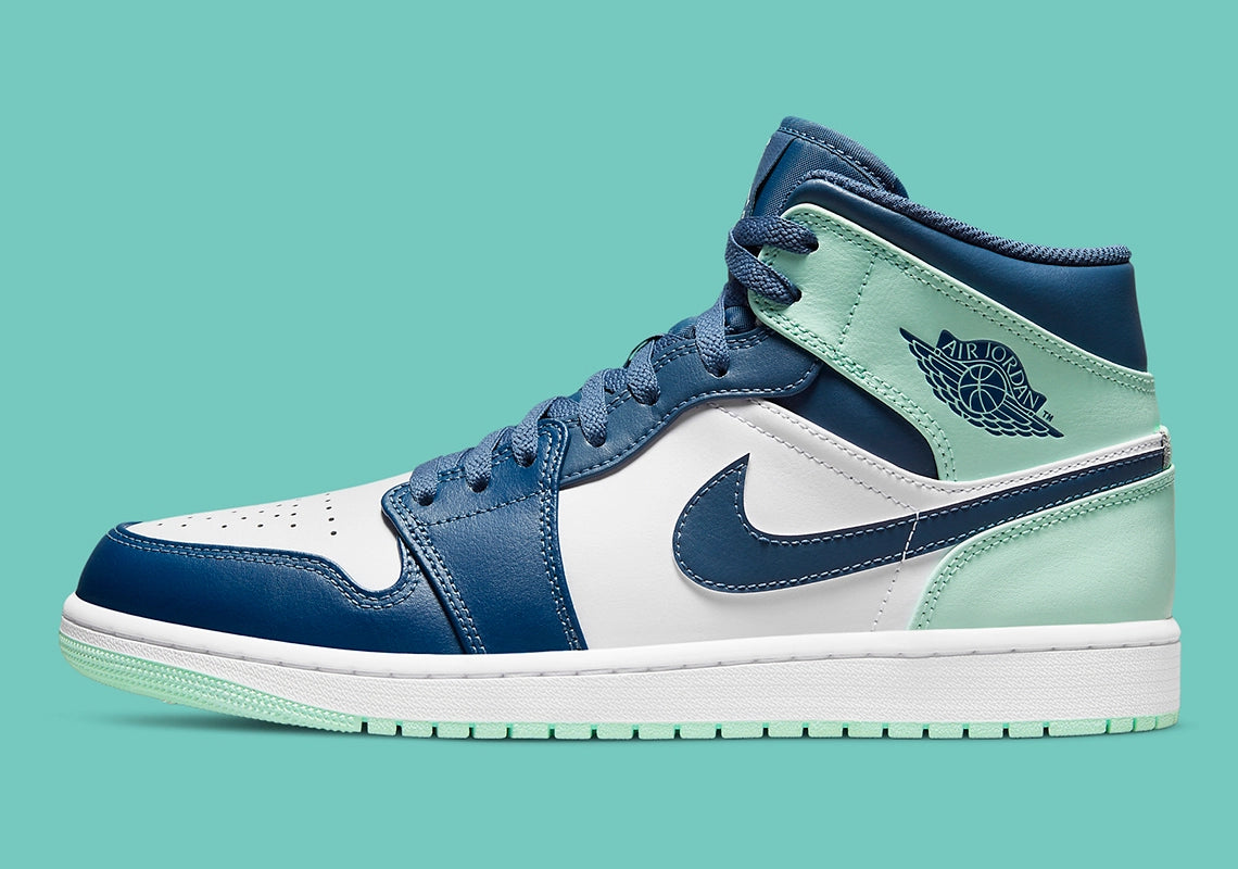Jordan 1 Mid "Blue Mint"