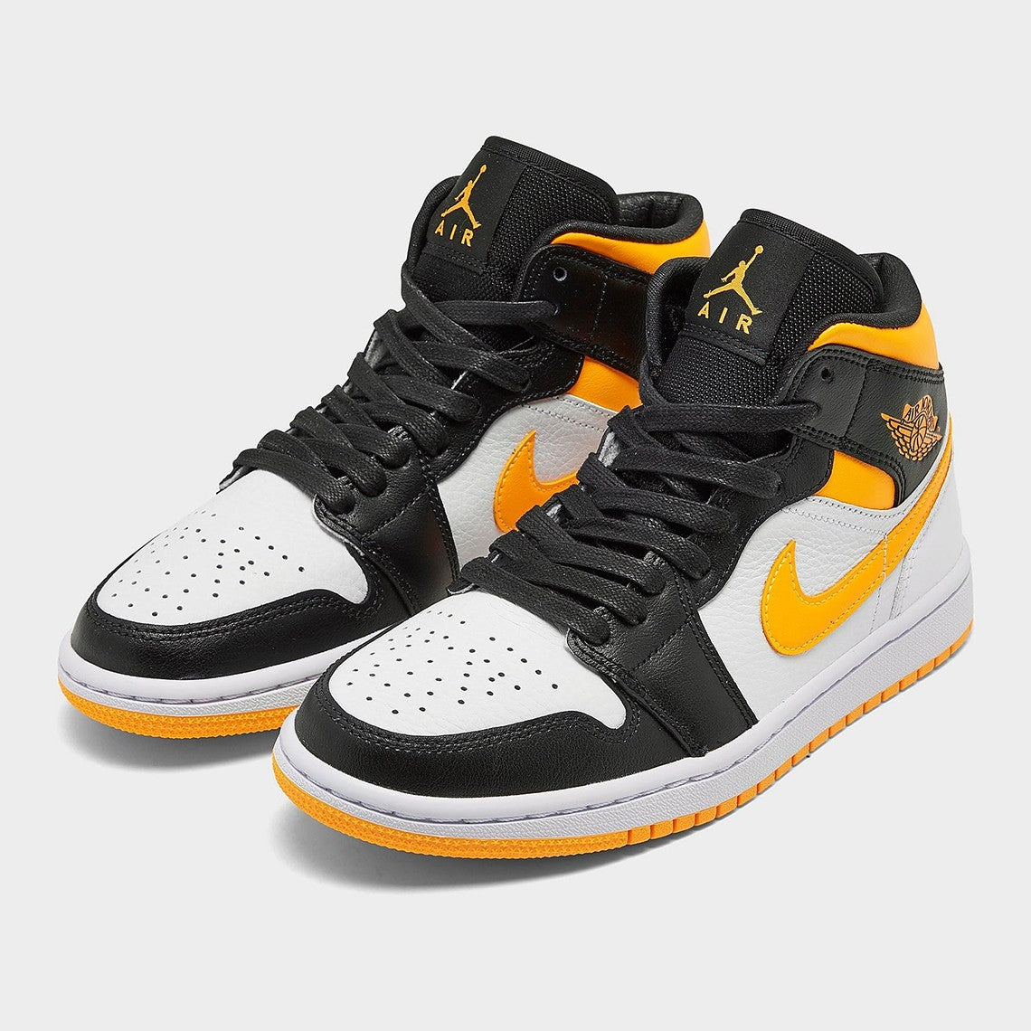 Jordan 1 Mid Laser Orange Black (W)