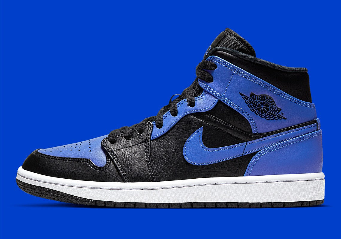 Jordan 1 Mid "Hyper Royal 2021" (Tallas chicas)