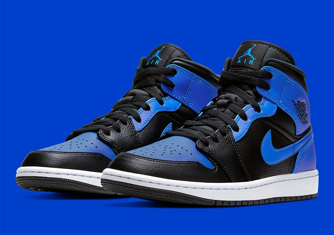 Jordan 1 Mid "Hyper Royal 2021" (Tallas chicas)