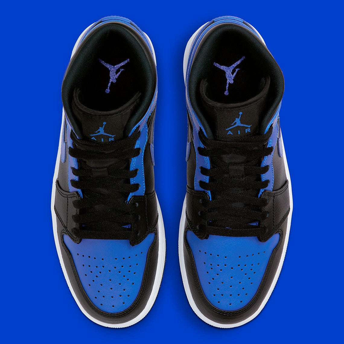 Jordan 1 Mid "Hyper Royal 2021" (Tallas chicas)