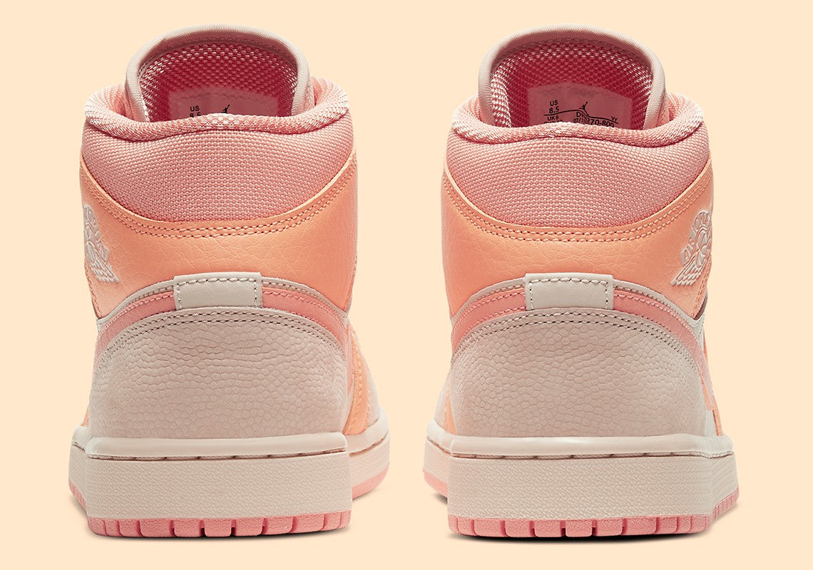 Jordan 1 Mid "Apricot Orange" (W)