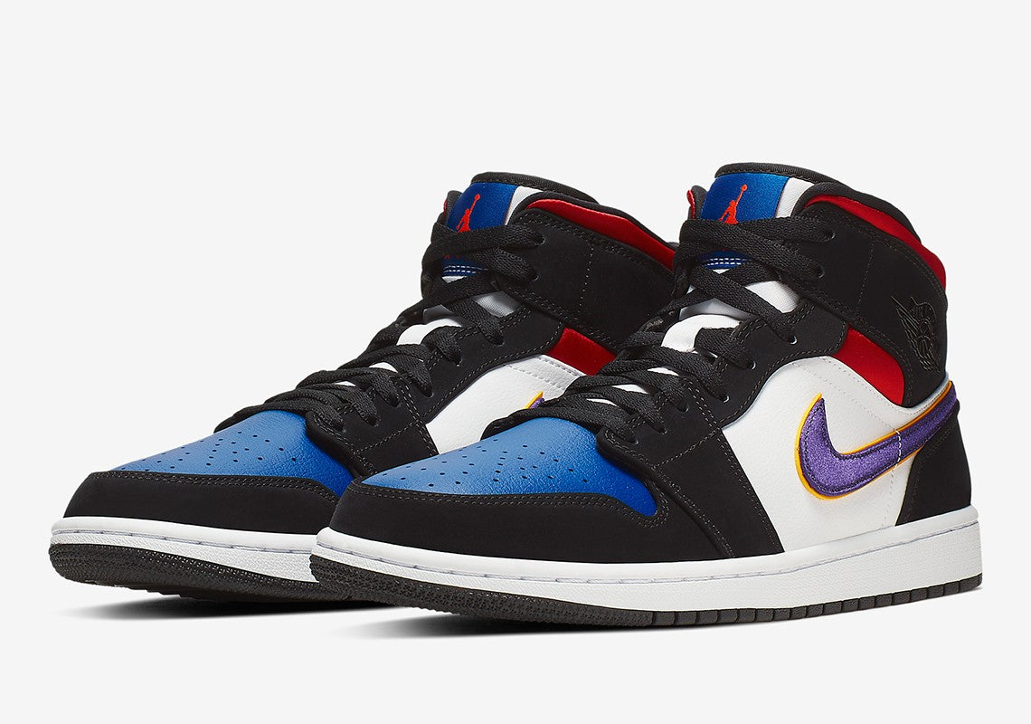 Jordan 1 Mid "Top 3 Lakers"