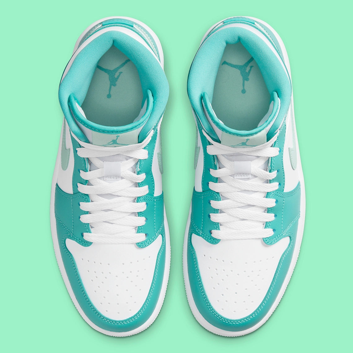 Jordan 1 Mid "Washed Teal" (W)