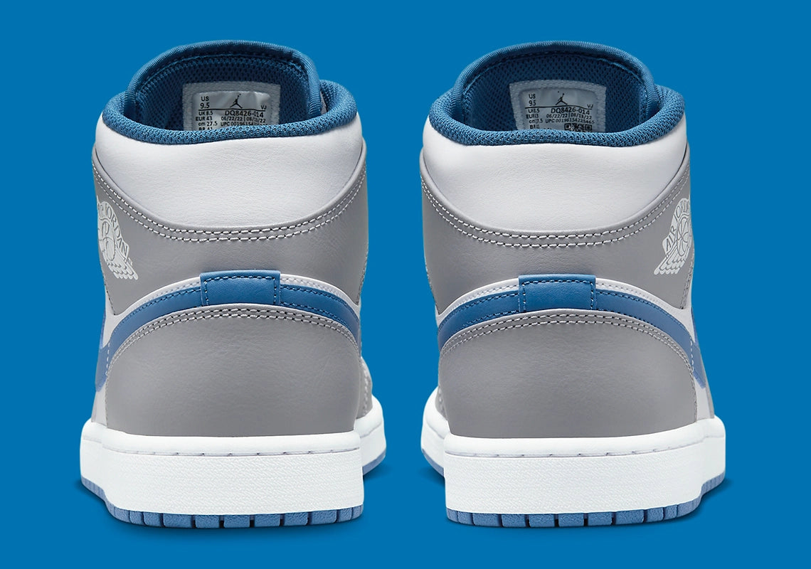 Jordan 1 Mid "True Blue"