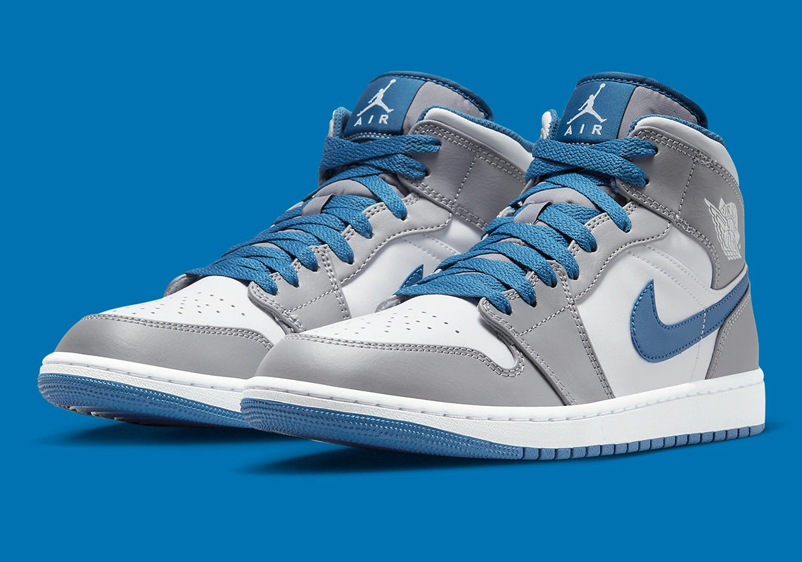 Jordan 1 Mid "True Blue"