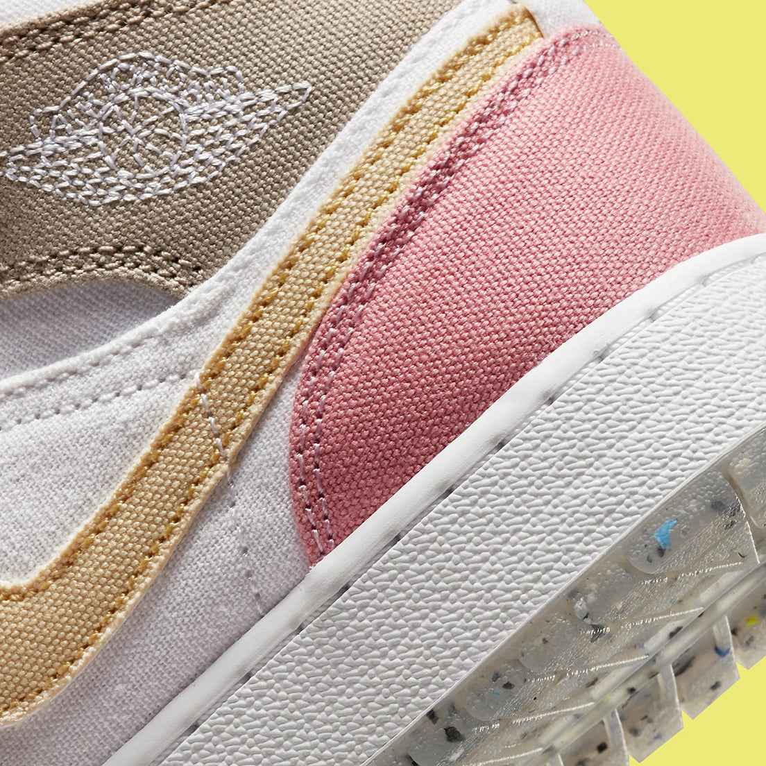 Jordan 1 Mid "Pastel Vivid Grind"