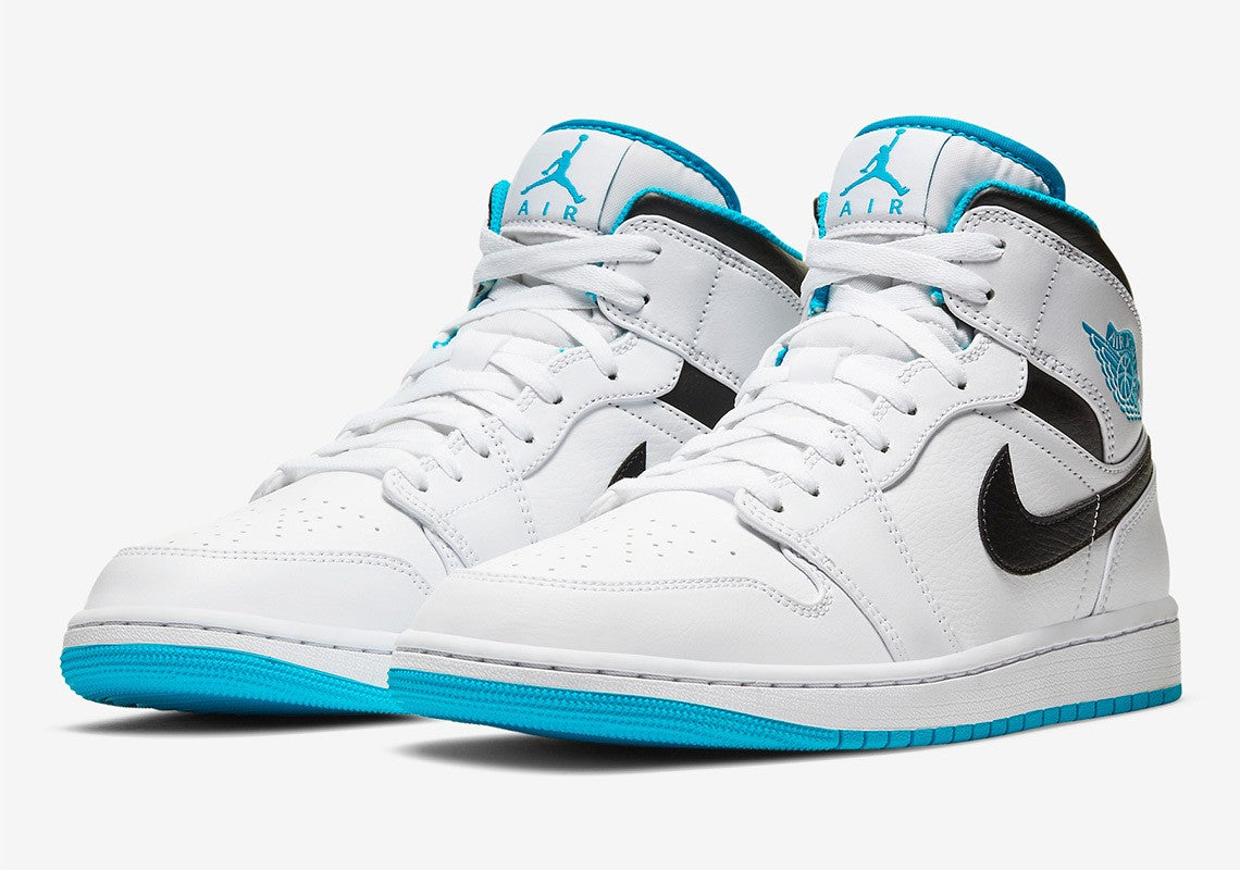 Jordan 1 Mid "Laser Blue"