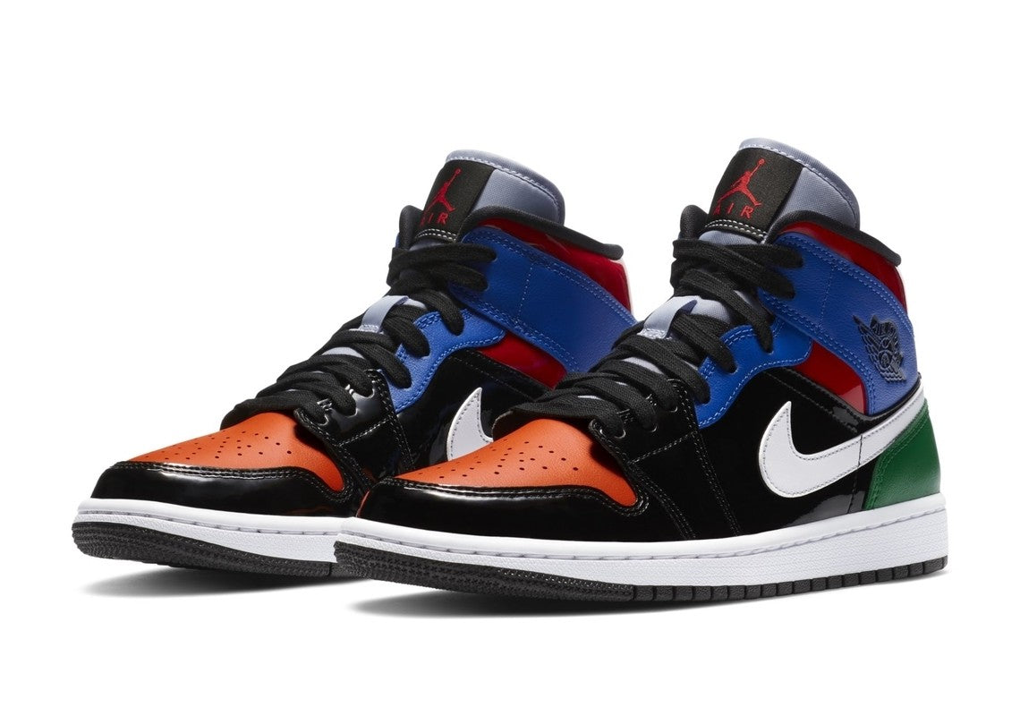 Jordan 1 Mid Multi Patent (W)